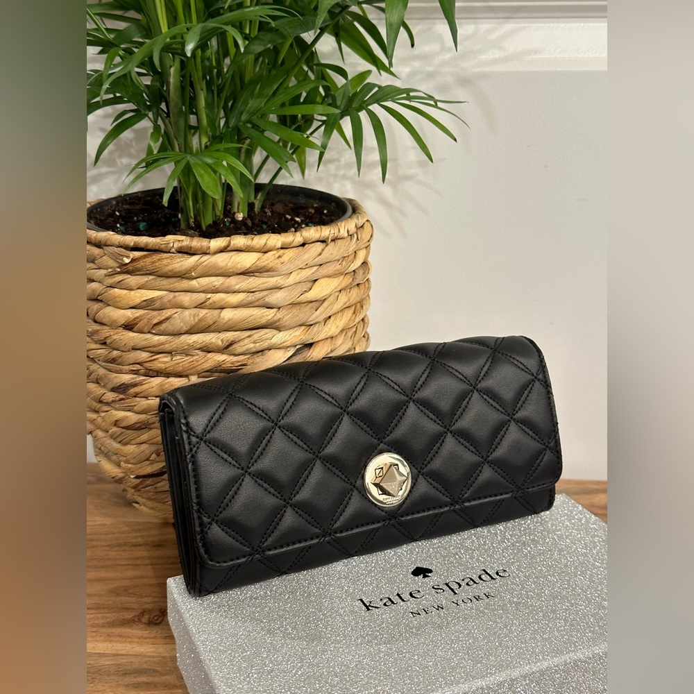 Kate Spade Natalia Boxed Large Turn Lock Wallet